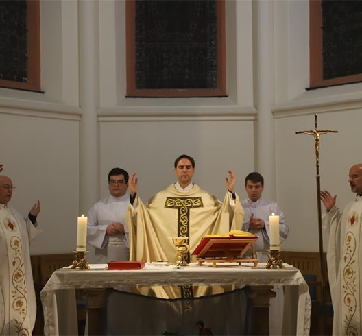 Mons. Kovač predvodio euharistijsko slavlje u Nadbiskupskom bogoslovnom sjemeništu